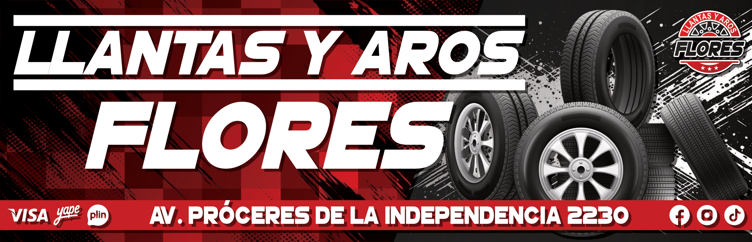 Llantas y Aros - Flores